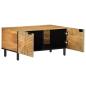 Preview: Couchtisch Braun 80x50x40 cm Massivholz Mango