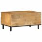 Preview: Couchtisch Braun 80x54x40 cm Massivholz Mango