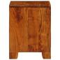Preview: Nachttisch 35x35x45 cm Massivholz Akazie