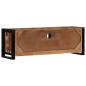 Preview: TV-Schrank 100x30x35 cm Massivholz Altholz