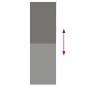 Preview: Verdunkelungsrollo Grau 85x230 cm Stoffbreite 80,7 cm Polyester