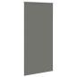 Preview: Verdunkelungsrollo Grau 110x230cm Stoffbreite 105,7cm Polyester