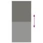 Preview: Verdunkelungsrollo Grau 110x230cm Stoffbreite 105,7cm Polyester