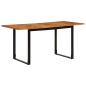 Preview: ARDEBO.de - Esstisch 160x80x75 cm Massivholz Akazie