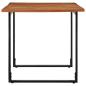 Preview: Esstisch 160x80x75 cm Massivholz Akazie