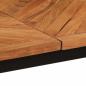 Preview: Esstisch 160x80x75 cm Massivholz Akazie