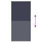 Preview: Verdunkelungsrollo Marineblau 75x175cm Stoffbreite 70,7 cm