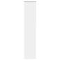 Preview: ARDEBO.de - Verdunkelungsrollo Weiß 55x210cm Stoffbreite 50,7 cm Polyester