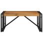 Preview: Couchtisch 80x80x35 cm Massivholz Akazie