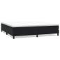 Preview: Boxspringbett ohne Matratze Schwarz 200x220 cm Samt
