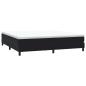 Preview: Boxspringbett ohne Matratze Schwarz 200x220 cm Samt