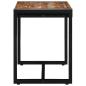 Preview: Bank Mehrfarbig 80x35x45 cm Massivholz Altholz
