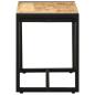 Preview: Bank 60x35x45 cm Raues Massivholz Mango