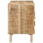 Preview: TV-Schrank 105x46x32 cm Raues Massivholz Mango