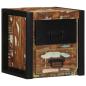 Preview: ARDEBO.de - Nachttisch Mehrfarbig 40x35x40 cm Altholz Massivholz