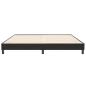 Preview: Boxspringbett ohne Matratze Schwarz 200x210 cm Samt