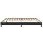 Preview: Boxspringbett ohne Matratze Schwarz 200x210 cm Samt