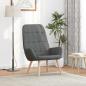 Preview: ARDEBO.de - Relaxsessel Dunkelgrau Stoff