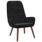 Preview: Relaxsessel Schwarz Samt