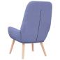 Preview: Relaxsessel Jeansblau Stoff