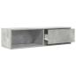 Preview: TV-Schrank Betongrau 100x31x25,5 cm Holzwerkstoff