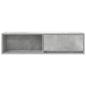 Preview: TV-Schrank Betongrau 100x31x25,5 cm Holzwerkstoff