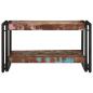 Preview: Couchtisch Mehrfarbig 70x50x38 cm Altholz Massivholz