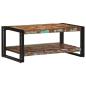 Preview: Couchtisch Mehrfarbig 90x50x38 cm Altholz Massiv