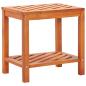 Preview: ARDEBO.de - Beistelltisch Akazienholz Massiv 45 x 33 x 45 cm