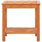 Preview: Beistelltisch Akazienholz Massiv 45 x 33 x 45 cm
