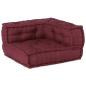 Preview: 2-Sitzer-Modulsofa Kastanienbraun 140x70x36 cm Stoff