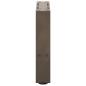 Preview: Couchtischbeine Naturstahl 2 Stk. 40x(30-31) cm Stahl