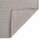 Preview: Outdoor-Teppich Flachgewebe 160x230 cm Hellgrau