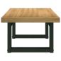 Preview: Couchtisch NOAIN U-förmige Beine 120x60x40 cm Massivholz Kiefer