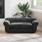 Preview: ARDEBO.de - Hundesofa Schwarz 72x45x30 cm Plüsch