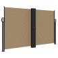 Preview: Seitenmarkise Ausziehbar Taupe 140x1000 cm
