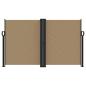Preview: Seitenmarkise Ausziehbar Taupe 140x1000 cm