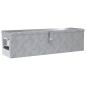 Preview: Aluminiumkiste 80,5×22×22 cm Silbern