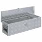 Preview: Aluminiumkiste 80,5×22×22 cm Silbern