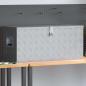 Preview: ARDEBO.de - Aluminiumkiste 90,5×35×40 cm Silbern