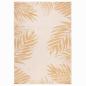 Preview: ARDEBO.de - Outdoor-Teppich Flachgewebe 120x170 cm Blattmuster