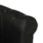 Preview: Sessel Schwarz Echtes Ziegenleder