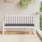 Preview: ARDEBO.de - Gartenbank-Auflage Anthrazit 150x50x3 cm Oxford-Gewebe