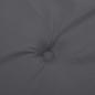 Preview: Gartenbank-Auflage Anthrazit 150x50x3 cm Oxford-Gewebe