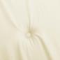 Preview: Gartenbank-Auflage Creme 120x50x3 cm Oxford-Gewebe