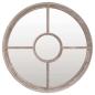 Preview: Gartenspiegel Sand 60x4 cm Eisen Rund