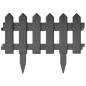 Preview: Rasenkanten 25 Stk. Anthrazit 10 m PP