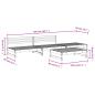 Preview: 4-tlg. Garten-Lounge-Set Massivholz Kiefer