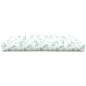 Preview: Palettenkissen Blattmuster 120x80x12 cm Stoff