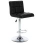 Preview: Barhocker 2 Stk. Schwarz Kunstleder